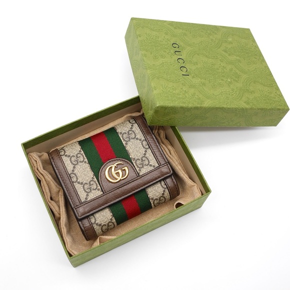🍓GUCCI Ophidia Sherryline Small Wallet - Picture 6 of 16